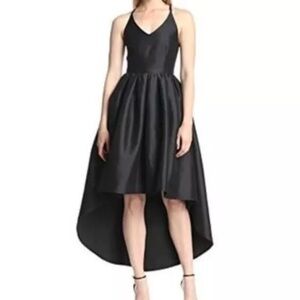 RARE!! Gracia Black open back High-low Formal Dress